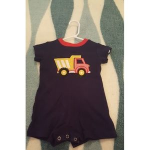 Dump Truck Romper
